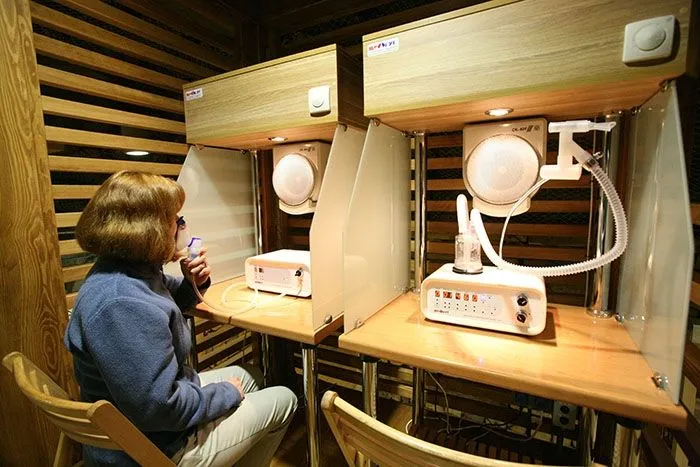 Subterraneotherapie - inhalatiebehandeling